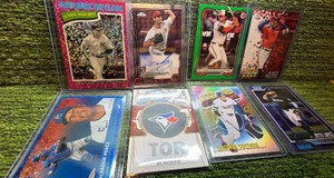 Mixed Lot of MB Inserts- 8 Cards in Total-Stars-Rookies & Inserts  Eight Cards in Total