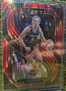 WNBA Select 2025 Lexie Hull Red Flash Prizm 349 Indiana Fever 