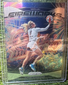 2024 Panini Prizm WNBA - Fireworks Sophie Cunningham #9 Indiana Fever