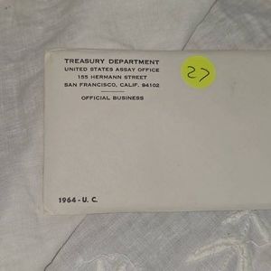 1964 US Mint P&D Set, UNC, Unopened