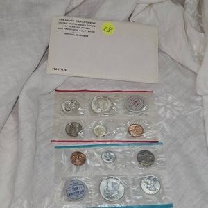 1964 US Mint P&D Set, UNC, Unopened