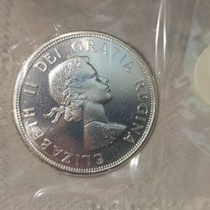 1964 Royal Canadian Mint Proof Dollars, UNC, Sealed