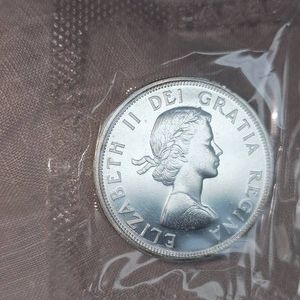 1964 Royal Canadian Mint Proof Dollars, UNC, Sealed