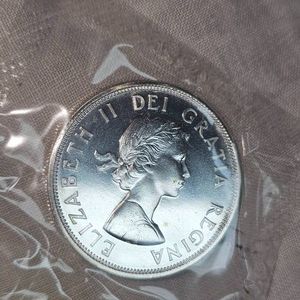 1964 Royal Canadian Mint Proof Dollars, UNC, Sealed