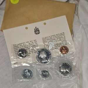 1964 Royal Canadian Mint Proof Set, UNC 1864-1964