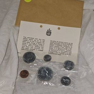 1964 Royal Canadian Mint Proof Set, UNC 1864-1964