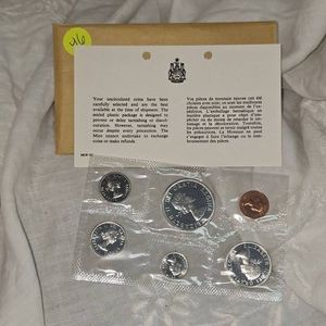 1964 Royal Canadian Mint Proof Set, UNC 1864-1964