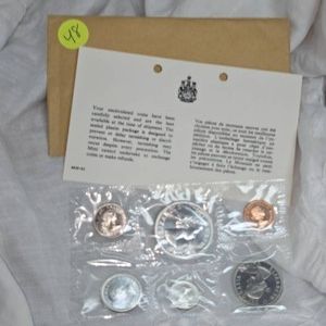 1964 Royal Canadian Mint Proof Set, UNC 1864-1964