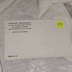 1964 US Mint P&D Set, UNC, Unopened,UNC