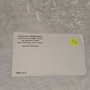 1964 US Mint P&D Set, UNC, Opened UNC