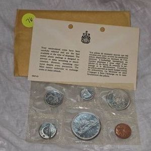 1965 Royal Candian Mint Proof Set, UNC