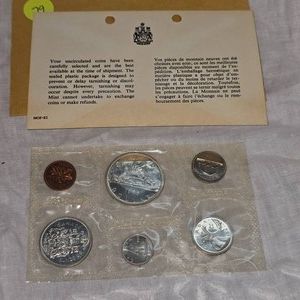 1965 Royal Candian Mint Proof Set, UNC