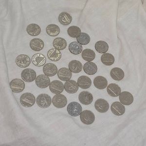 36 Early Canadian 30s, 40s, 50s Nickels