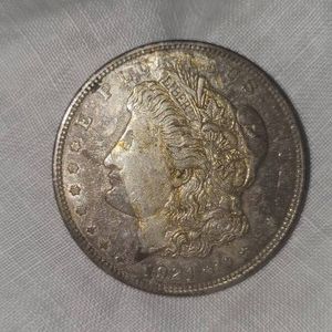 1921 D Morgan Silver Dollar $1
