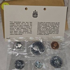 1964 Royal Candian Mint Proof Set, UNC
