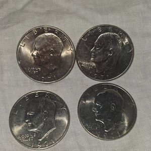 4-1971S Eisenhower Dollar $1, VF Plus