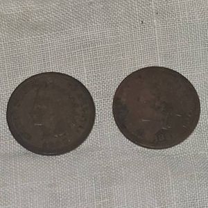 1881,1907 Indian Head Pennies 1C