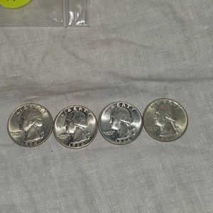 4-1964 Washington 25c XFAU