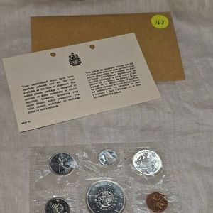 1964 Royal Canadian Mint Proof Set, UNC Silver