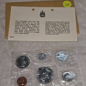 1964 Royal Canadian Mint Proof Set, UNC Silver
