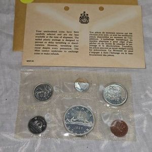1965 Royal Candian Mint Proof Set, UNC