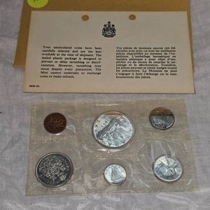 1965 Royal Candian Mint Proof Set, UNC