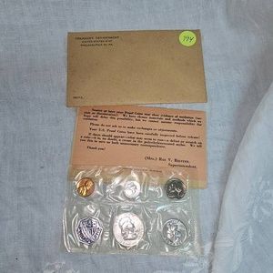 1961 US Mint Proof Set, UNC, Silver