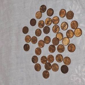 Lot of 41 VF, Wheatback Pennies