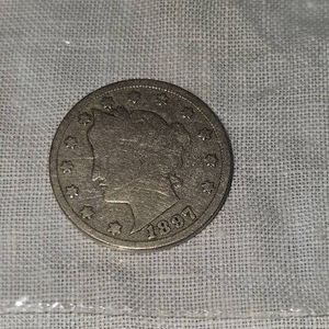 1897 Liberty Head V Nickel 5c