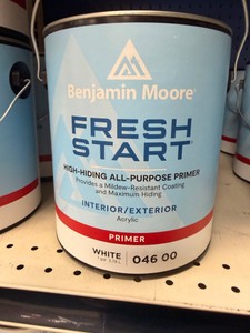 Benjamin Moore Fresh Start High-Hiding All-Purpose Primer White 046-00  7 Gallons