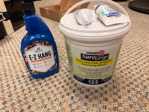 New Wallpaper Installation Supplies  Roman E-Z Hang, Zinsser SureGrip Adhesive & Seam Repair Adhesives