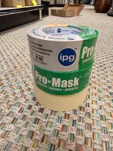 New 2 Rolls IPG Pro-Mask Painters Masking Tape 1.88 x 60 Yards