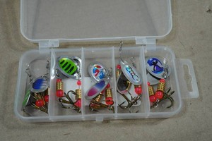 10 Bass & Pan Fish Spinner Baits
