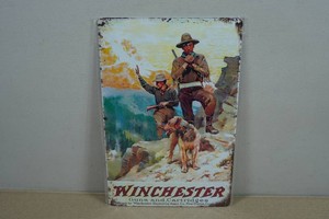 Vintage Style Metal Sign - Winchester