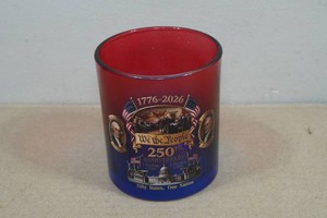 250th Anniversary Colored Whiskey Glass