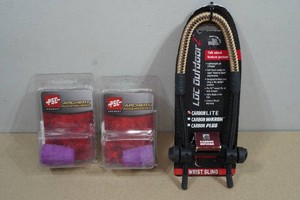PSE Rubber Backstops & Loc Outdoor Z Carbon Lite Wrist Sling