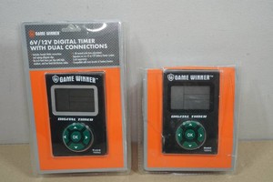 Game Winner 6V12V Digital Timer with Dual Connections