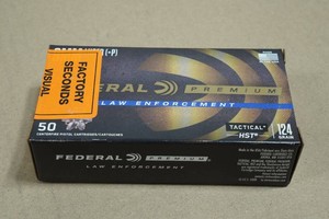 50 Federal Premium LE 9mm Luger P 124 Gr Tactical HST Ammo