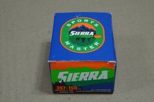 20 Sierra .357 Mag 158 Gr JHP Ammo