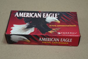 50 Federal American Eagle .380 Auto 95 Gr FMJ Ammo