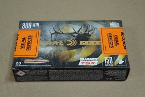 20 Federal Premium .308 Win 150 Gr Barnes TSX Ammo