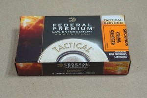20 Federal Premium LE .308 Win 165 Gr Bonded SP Ammo