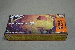 20 Federal Fusion .45-70 Govt 300 Gr Bonded SP Ammo
