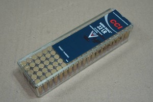 100 CCI .22 LR Copper Plated HP Ammo