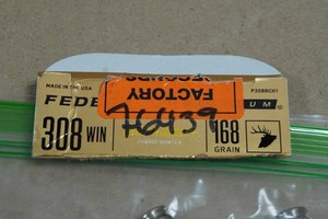 20 Federal Premium .308 Win 168 Gr Berger Hybrid Hunter Ammo
