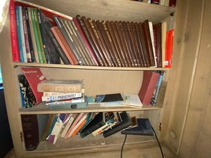 Vintage Mixed Hardcover Book Lot Science Art Reference Decor