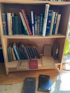 Assorted Antique & Vintage Hardcover Book Lot Classics Poetry History