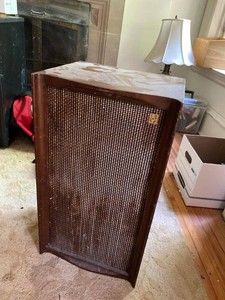 Jensen TRI-ette TR-10 3-Way Vintage Floor Speaker Cabinet Mono