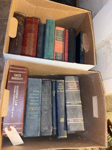 Vintage Hardcover Law Medical Social Science Reference Book Lot