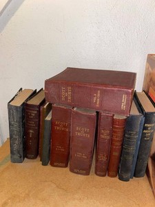 Vintage Law Book Lot Scott on Trusts Restatement American Law Texts